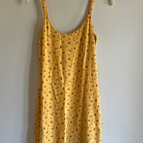 Reformation Yellow Mini Dress - Picture 2 of 2